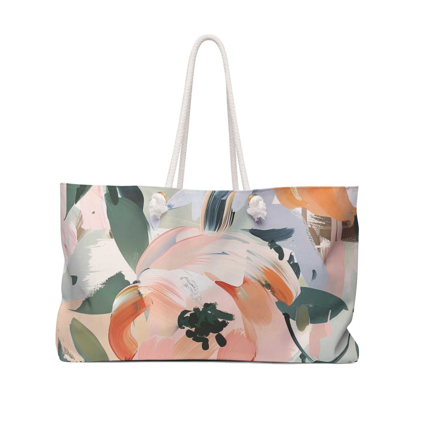 Weekender Bag | Flowers | Oil Painting 1