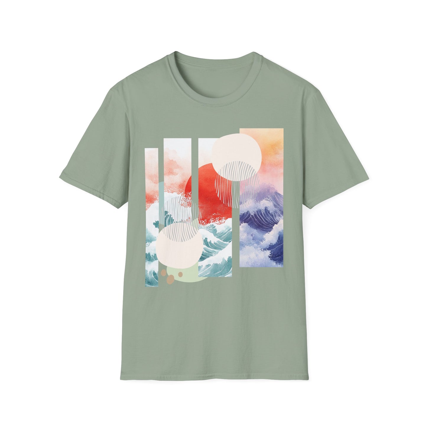 Unisex Softstyle T-Shirt | Japanese Scenes | Scene 2