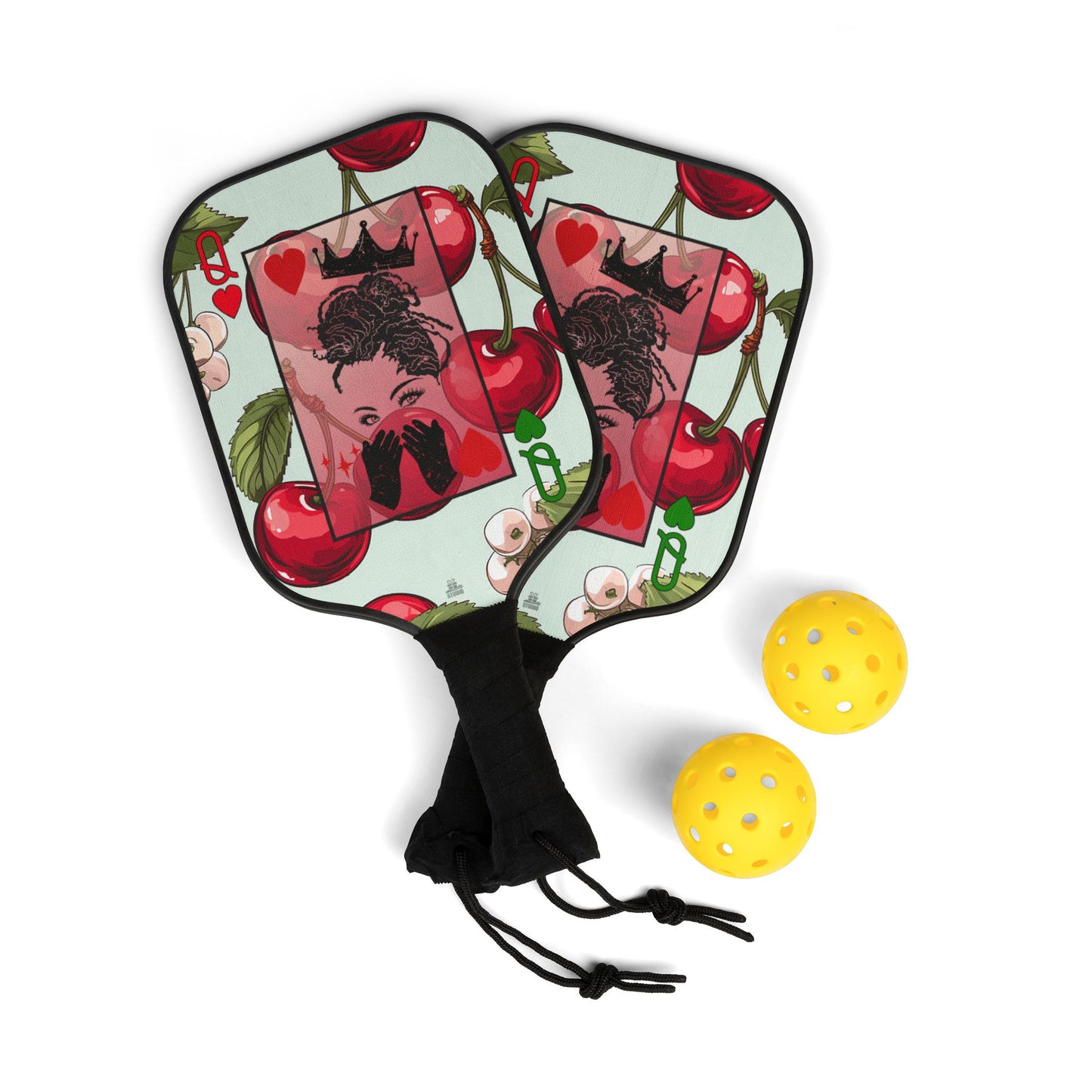 Pickleball Kit | Queen & Cherries  | Queen 5