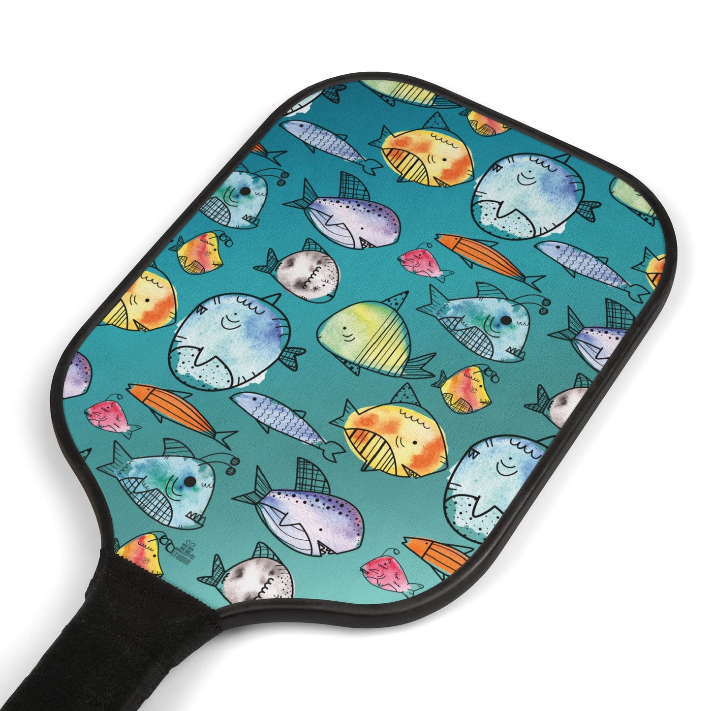 Pickleball Kit | School of Fish | Blue