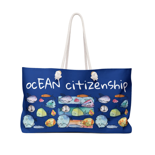 ocEAN citizenship  |  Weekender Bag | Navy