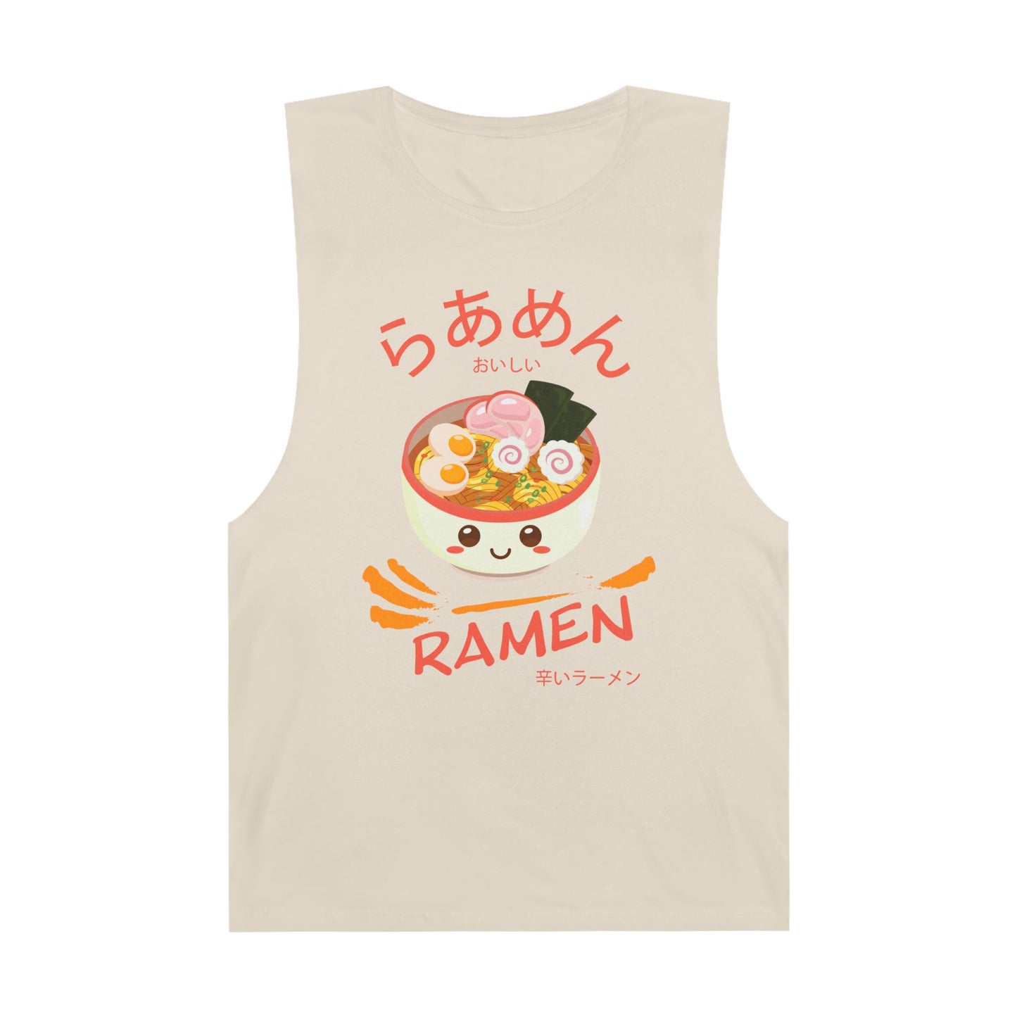 Kawaii Ramen Bowl | Unisex Tank Top with Cute Design | 4 styles