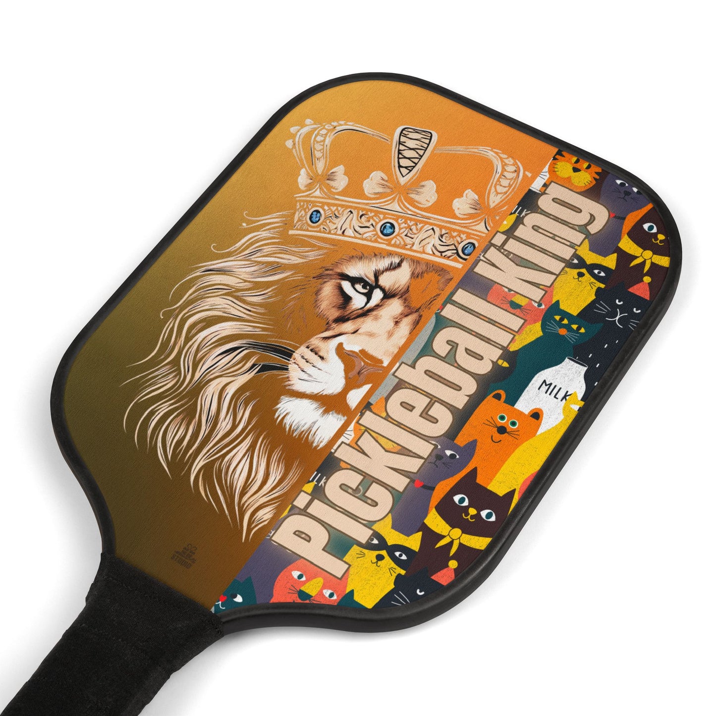 Pickleball Kit | Lion PK Collage | Orange