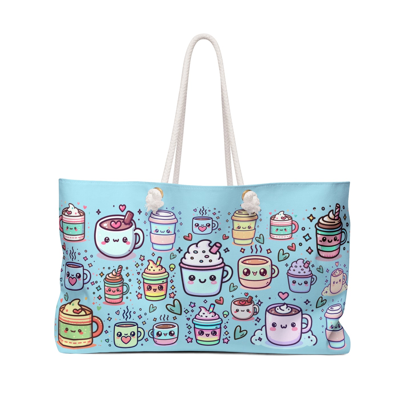 Kawaii Cups | Weekender Bag | Blu Sky