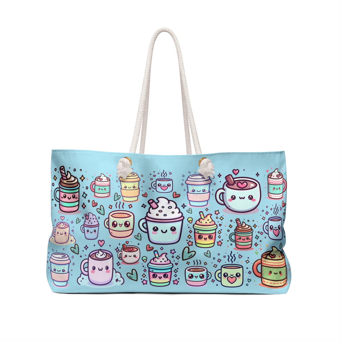 Kawaii Cups | Weekender Bag | Blu Sky