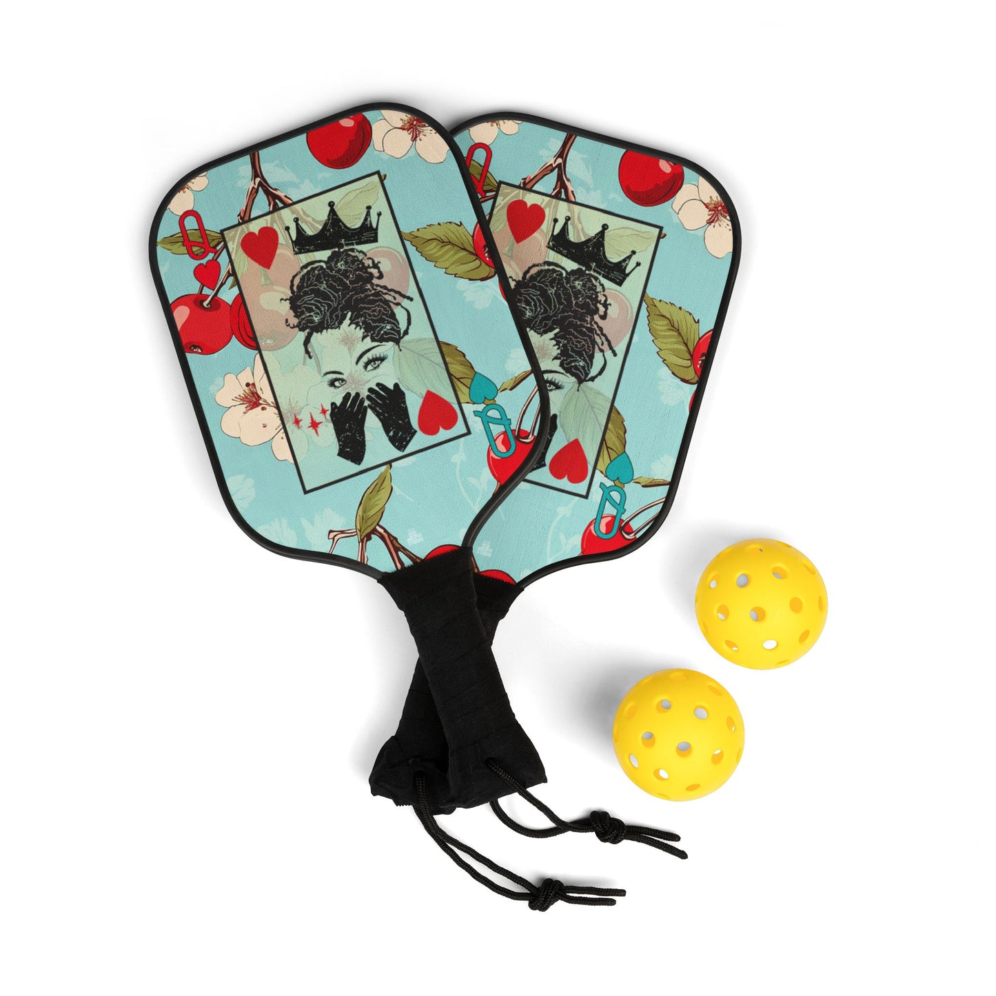 Pickleball Kit | Queen & Cherries  | Queen 2