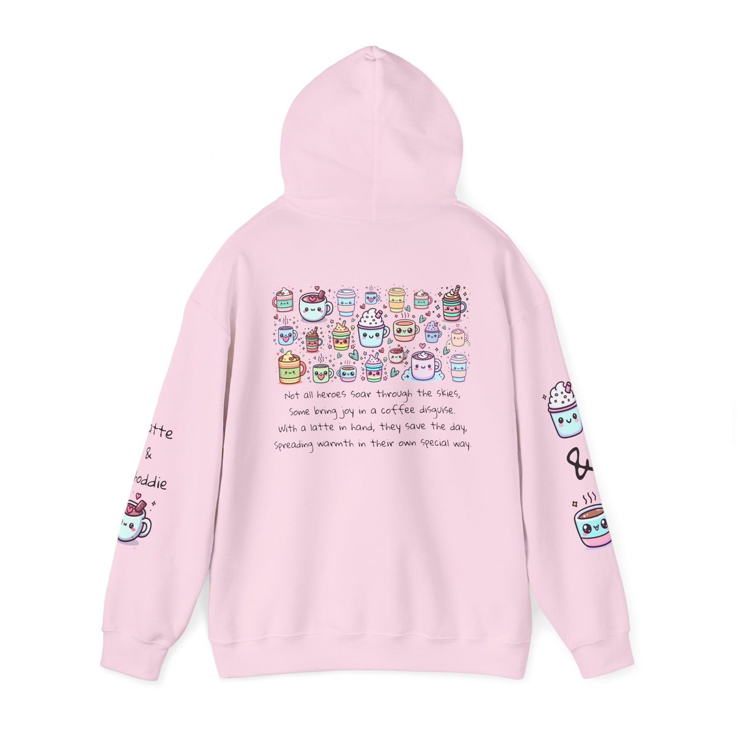 Kawaii Latte Hoodie | Unisex Heavy Blend™ Hooded Sweatshirt |